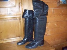 Bottes cuissardes cuir d'occasion  Saint-Malo