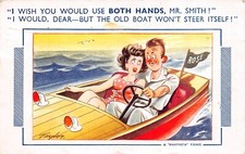 Postcard comic courting for sale  BRISTOL