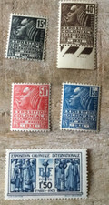 Timbres exposition coloniale d'occasion  Gazeran