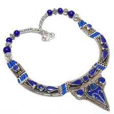 Collana pietre preziose usato  Spedire a Italy