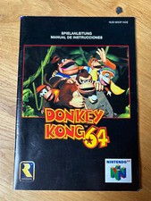 NIntendo N64 - Donkey Kong 64 - Anleitung comprar usado  Enviando para Brazil
