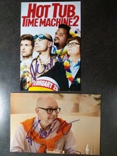ROB CORDDRY 2 autógrafo assinado à mão 4X6 FOTO S BANHEIRA DE HIDROMASSAGEM MÁQUINA DO TEMPO  comprar usado  Enviando para Brazil
