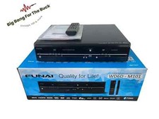 Funai WD6D-M101 VHS/DVD Rejestrator Urządzenie kombi do digitalizacji z gwarancją Oryginalne opakowanie, używany na sprzedaż  Wysyłka do Poland