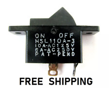 (1x) Interruptor balancim SPST ON-OFF - 10A @ 125VAC - 6A @ 250VAC com indicador vermelho comprar usado  Enviando para Brazil