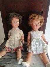 Coppia bambole vintage usato  Catania