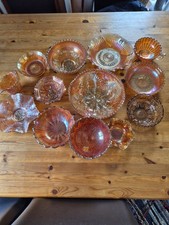 Vintage carnival glass for sale  BODMIN