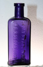 Purple medicine bottle for sale  Waynesville