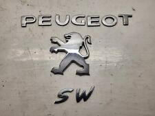 Monogramme hayon peugeot d'occasion  Narrosse