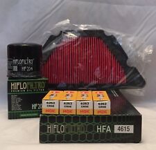 Kit de serviço para YAMAHA XJ6 (2009 a 2016) filtro de ar/óleo e 4 x velas de ignição comprar usado  Enviando para Brazil