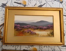Original signed gouache for sale  HIGH WYCOMBE