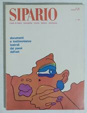 07566 sipario n.297 usato  Palermo