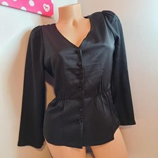 Crew black satin for sale  Akron