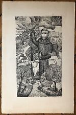 Caillaud aristide lithographie d'occasion  Paris IX