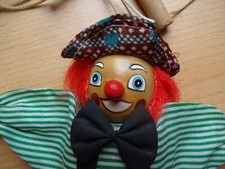Marionette clown 26cm gebraucht kaufen Marionette clown 26cm gebraucht kaufen  Wiehl