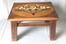 Petit tabouret marqueterie d'occasion  Le Croisic