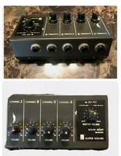 MICRO MIXER 4 CANAIS, SUPER SOM WAM-290, muito bom estado de funcionamento. comprar usado  Enviando para Brazil