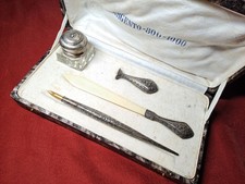 Argento antico.set scrivania usato  Napoli