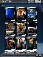 Escolha Topps Star Wars Card Trader Base 2025 Wave 1 Nível 1 Branco x500 *acúmulo comprar usado  Enviando para Brazil
