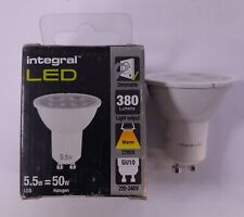 2x 5.5W (= 50W) LED Regulable 2700K bajo Consumo GU10 Bombilla Foco Lámpara comprar usado  Enviando para Brazil