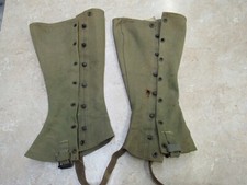 Ww1 leggings canvas for sale  Shippensburg