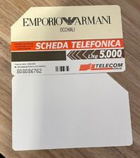 Scheda telefonica emporio usato  Roma