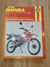 Haynes honda xr80 for sale  SALISBURY