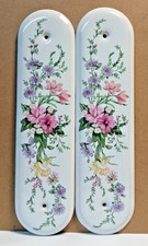 Pair porcelain floral for sale  AYLESBURY
