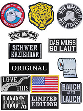 Old School Aufnäher Patch Aufbügler Geschenk Männer BIKER Motorrad Kutte Harley comprar usado  Enviando para Brazil