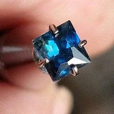 Unheated blue sapphire d'occasion  Brive-la-Gaillarde