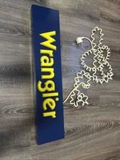 Wrangler leuchtreklame ca70x15 gebraucht kaufen  Seevetal