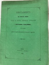 Convitto vittoria colonna usato  Mel