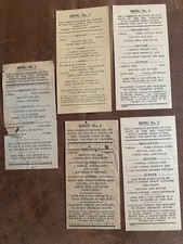 Menu army 1944 d'occasion Menu army 1944 d'occasion  La Roche-sur-Yon