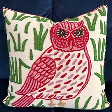 Crewel work owl for sale  BIRMINGHAM