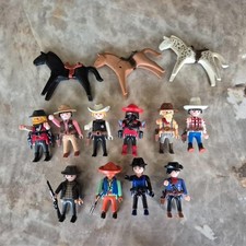 Vintage playmobil cowboys for sale  LONDON