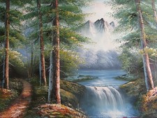 Mountain landscape large for sale  LONDON