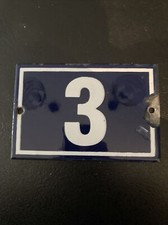 Plaque émaillée rue d'occasion Plaque émaillée rue d'occasion  Moyenmoutier