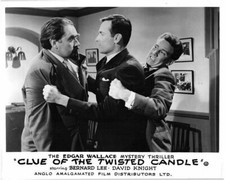 Clue Of The Twisted Candle cartão de lobby original Edgar Wallace Francis De Wolff comprar usado  Enviando para Brazil