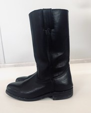 Bottes cuir noir d'occasion  Amiens-