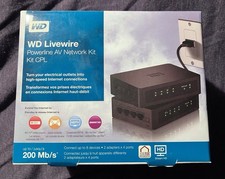 Extensão de Internet WD Livewire Powerline AV Kit de Rede Caixa Aberta FRETE GRÁTIS comprar usado Extensão de Internet WD Livewire Powerline AV Kit de Rede Caixa Aberta FRETE GRÁTIS comprar usado  Enviando para Brazil