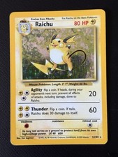 Raichu english pokemon d'occasion  La Roquette-sur-Siagne