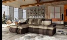 Shaped corner sofa for sale  LONDON