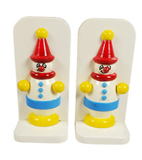 Circus clown bookends for sale  Spring