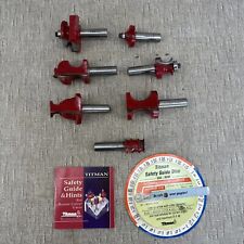 Titman router bits for sale  COLCHESTER