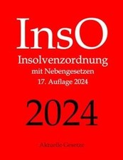 Inso insolvenzordnung aktuelle gebraucht kaufen  Berlin