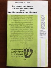 Commentaire ezra gérone d'occasion  Bouxières-aux-Dames
