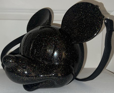 Bolsa loungefly corpo cruzado glitter preto cabeça Mickey Mouse parques da Disney 2024 comprar usado  Enviando para Brazil