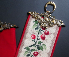 Vtg. needlepoint cherries for sale  Iowa City