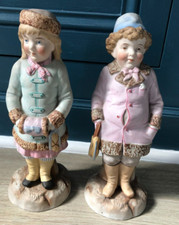 Couple personnages porcelaine d'occasion  Ham