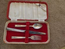 Cased set spoon for sale  CHRISTCHURCH