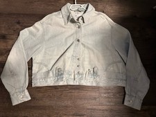 Zara versize jeansjacke gebraucht kaufen  Trier